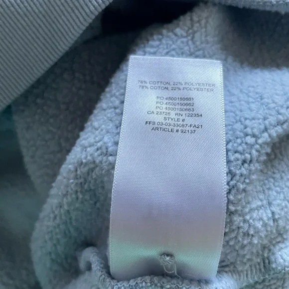 Tna Blue Cozy Fleece Pullover - Picture 6 of 6